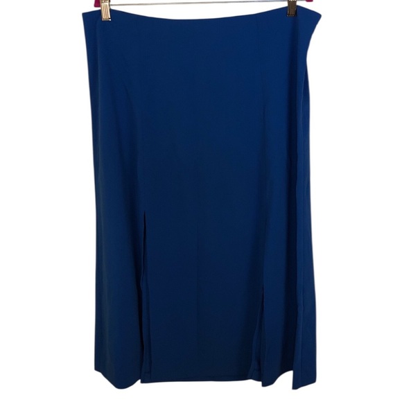 Lauren Ralph Lauren 4 slit midi skirt size 16 - Picture 1 of 8